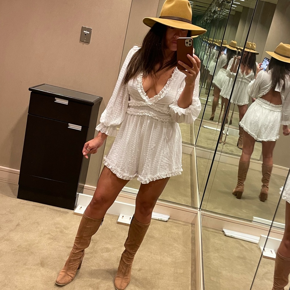 White Romper